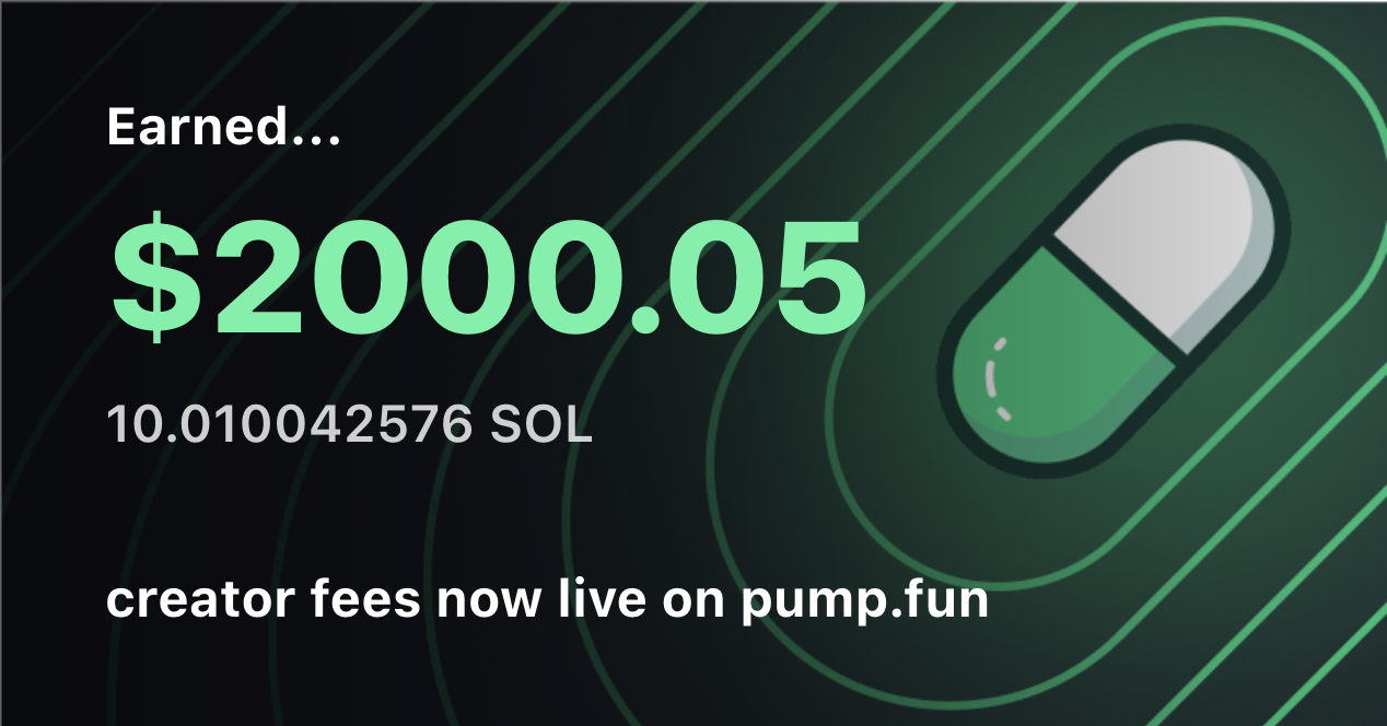 Creator rewards
